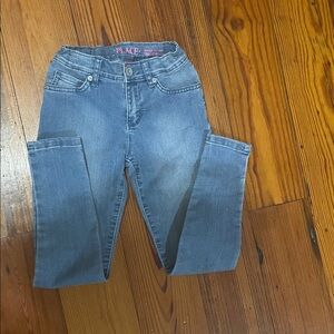 Place Women's Super Skinny Jeans - Denim Blue